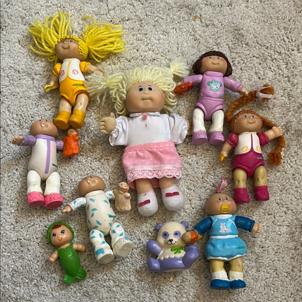 Cabbage patch doll vintage lot pre owned 1984ish